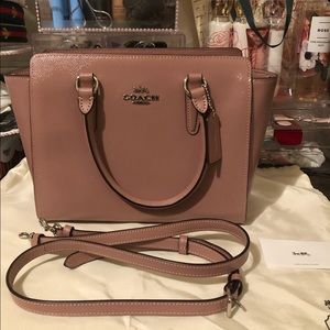 Coach Leather Leah Satchel
